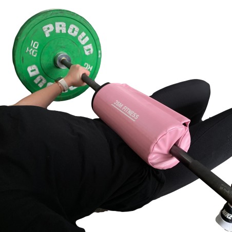 Langhantel Polster für Hüftebei, Barbell Pad für Hip Thrust pink