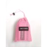 Pink ankle cuffs for pulley and cable, Straps for training glutes and legs