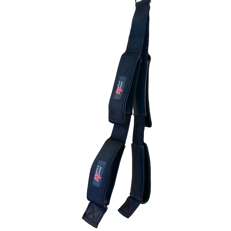 Corde ergonomique pour triceps avec deux poignées pour les exercices de poulie