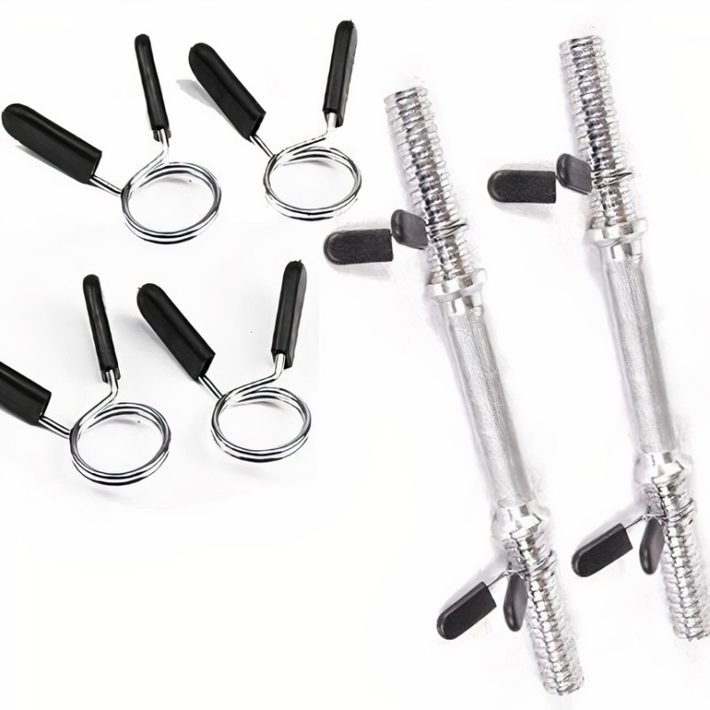 2x Spring barbell clamp 28mm