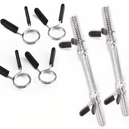 Pinces à ressort de 30 mm, 2 pinces pour haltères et haltères.