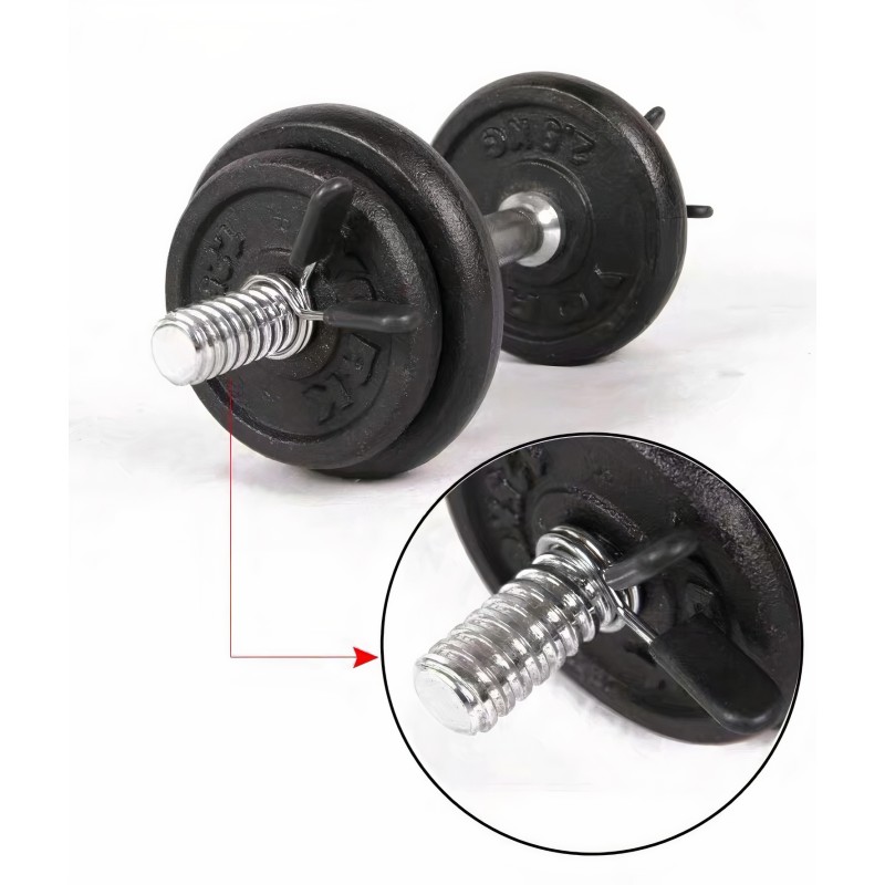 2x Zacisk na gryf sztangę sprężynowy 30mm