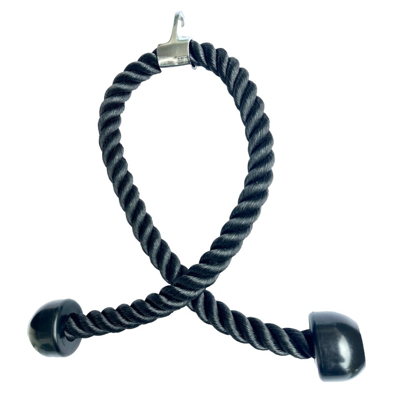 Cuerda de triceps extra larga 120 cm para Polea: