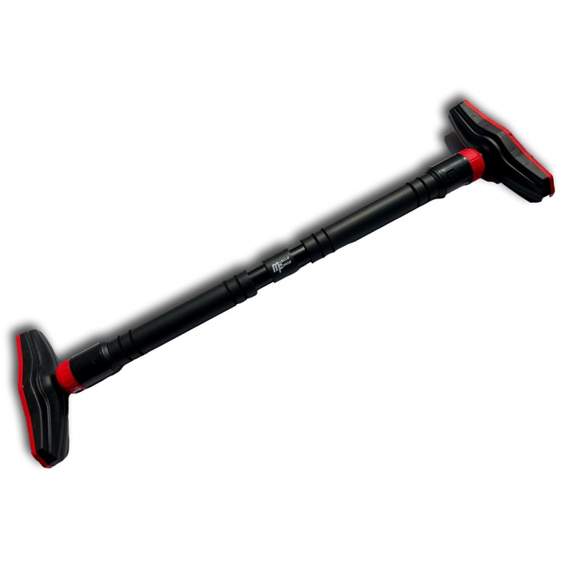 Door Pull-Up Bar - Adjustable 73-105 cm, Soft Foam Ends, Ideal for Chin-Ups