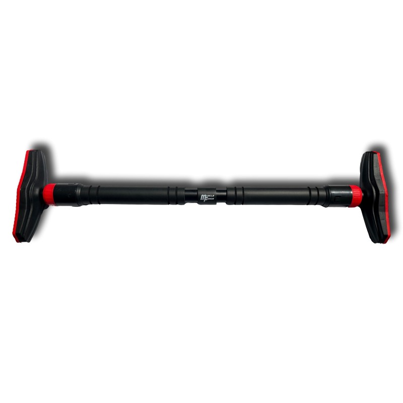 Door Pull-Up Bar - Adjustable 73-105 cm, Soft Foam Ends, Ideal for Chin-Ups