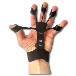 Finger Gripper - Finger strengthener, 3 levels of adjustment 6/8/10 kg