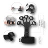 Fingertrainer aus Silikon, 3 Einstellstufen fur Finger, Unterarm Training