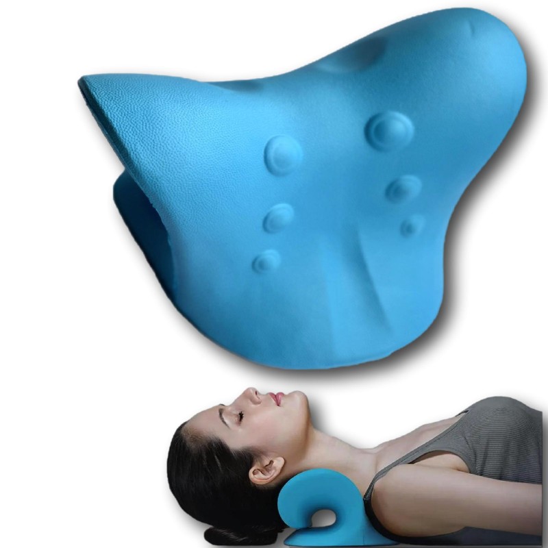 Neck Stretcher - Neck Traction Pillow for Neck Muscle Relaxation