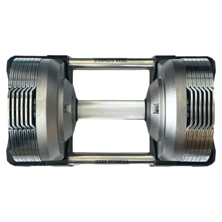 Adjustable dumbbell 23.5kg in 1.5kg increments, 26 dumbbells in 1