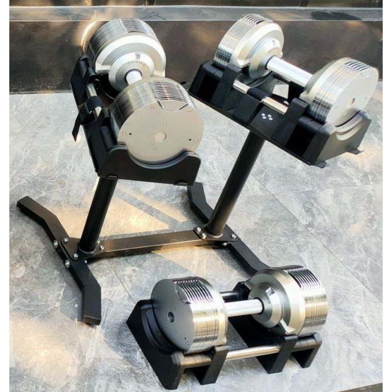 Verstellbare Hantelständer JSM FITNESS - 23.5/32.5/41.5 kg