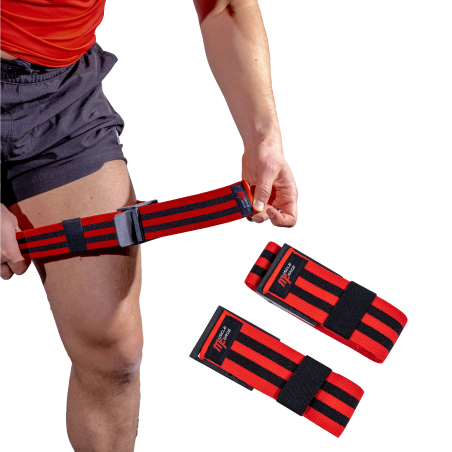 BFR bands - bandes d'occlusion pour l'entraînement à l'occlusion des jambes