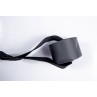 Yoga training and leg stretching belt with door clip