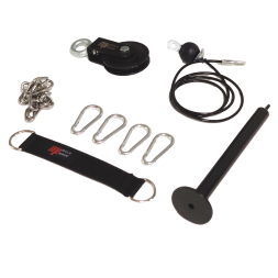 Wyciąg górny do domu - zestaw z linką