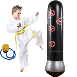 Sac de frappe debout gonflable 148 cm