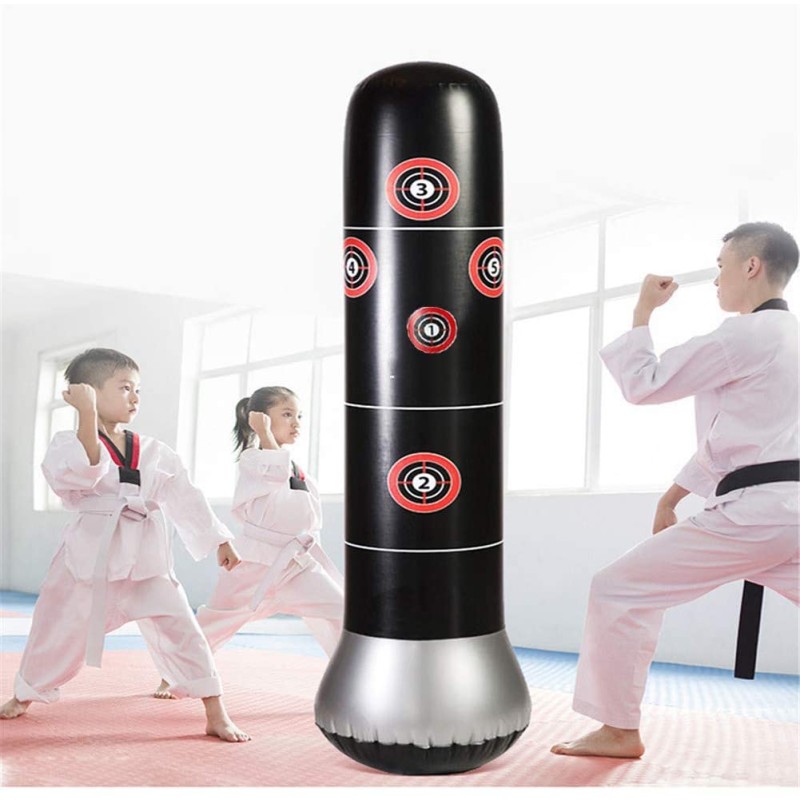 Inflatable standing punching bag 148 cm