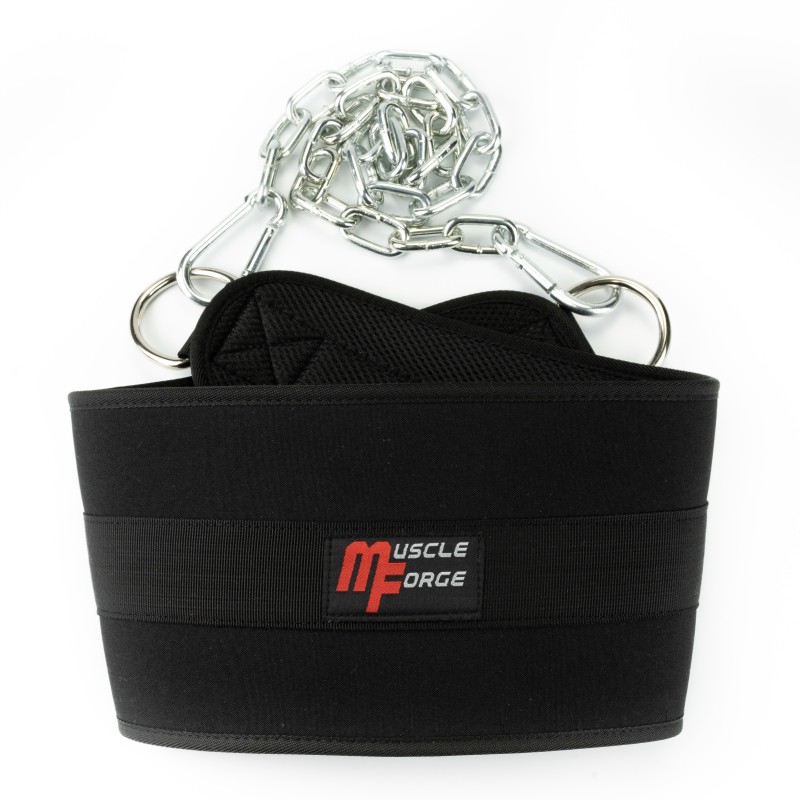 Dip Belt - Cintura Zavorra fino a 240 kg con una catena e moschettoni