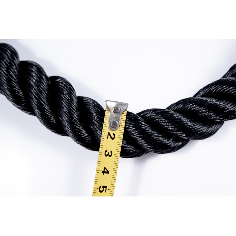 Triceps pulldown rope for pulley machine