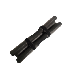 Almohadilla para barra de pesas con 2 correas