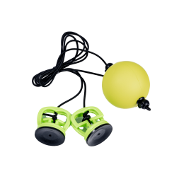 Pelota de velocidad para el entrenamiento de boxeo con dos ventosas