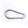 Weight belt for neck training with chain and carabiners
