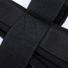 Weight belt for neck training with chain and carabiners
