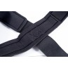Weight belt for neck training with chain and carabiners