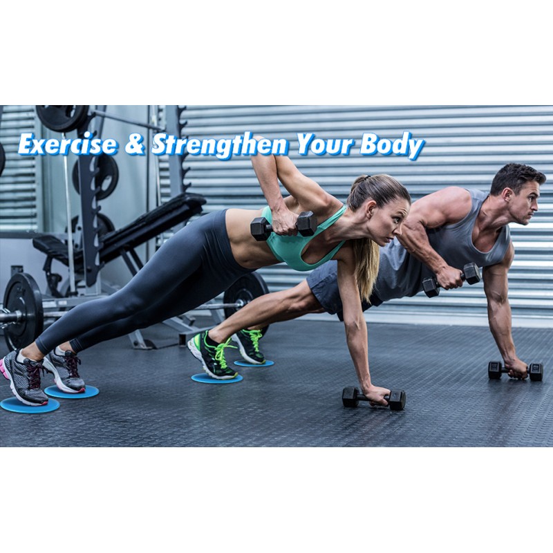 Disques de glisse pour exercices de fitness au sol