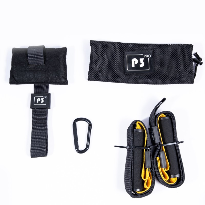 TRX Set di cinghie per l'allenamento in sospensione con gancio per la porta