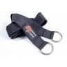 Weight belt for neck training with chain and carabiners
