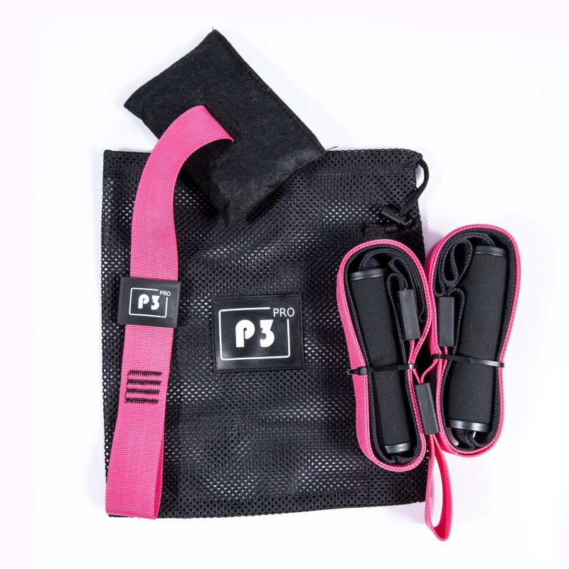 TRX Set di cinghie per l'allenamento in sospensione con gancio per la porta