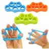 Set mit 6 Gummibändern für das Training der Finger- und Handmuskulatur