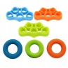Set mit 6 Gummibändern für das Training der Finger- und Handmuskulatur