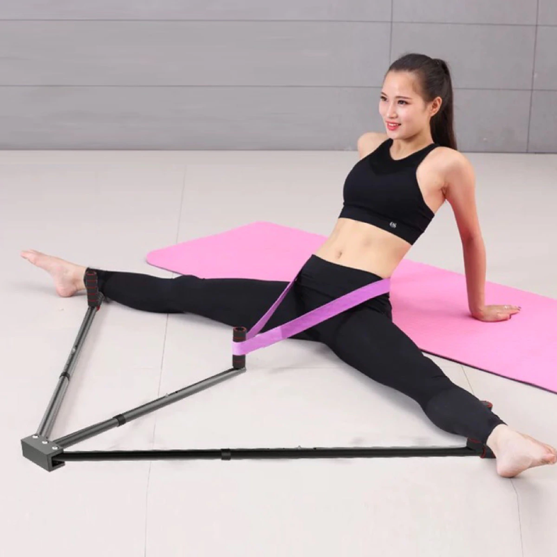 Leg stretcher - Muscle stretching device with 6 adjustment levels