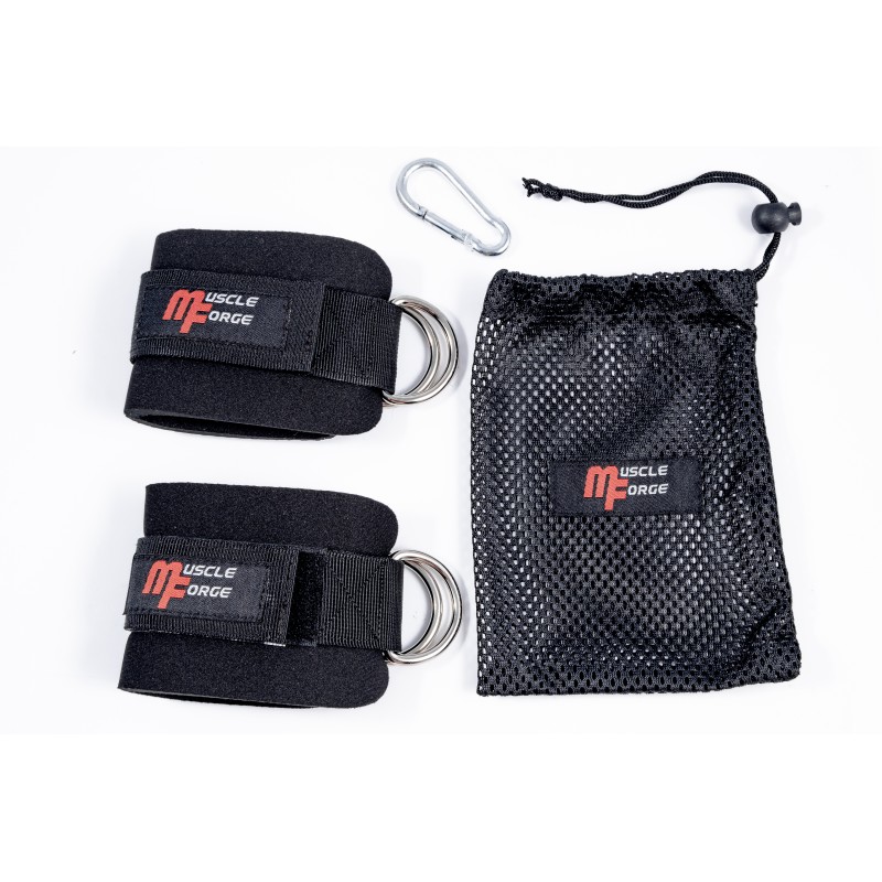 Menotte de cheville pour isoler les muscles de la jambe et du fessier