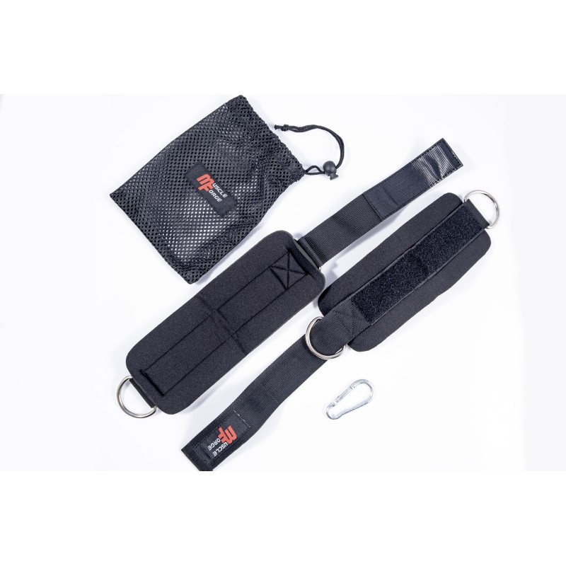 Menotte de cheville pour isoler les muscles de la jambe et du fessier