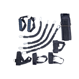 Resistance bands set for boxing and jumping training