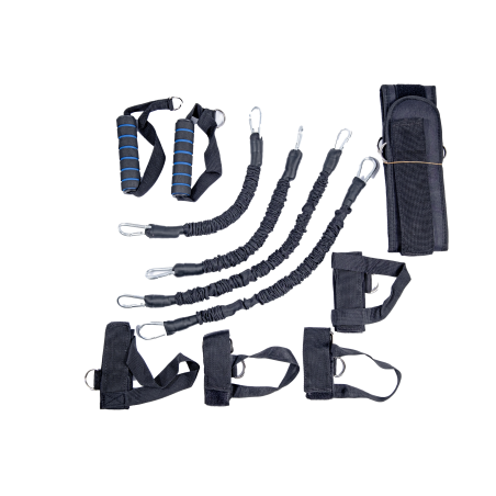 Trainingsband-Set mit Gurt und Aufsätzen für das motorische Training