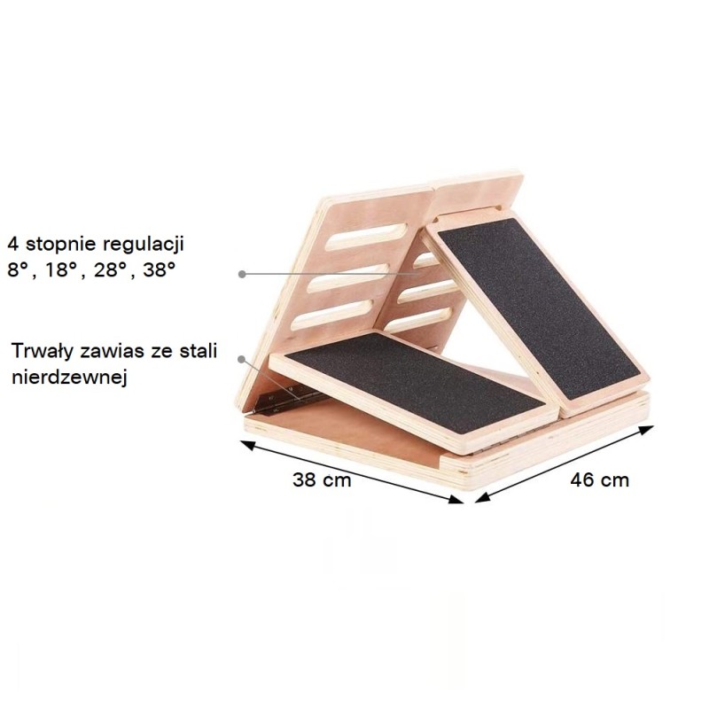 Slant Board Platform for Stretching and Squats