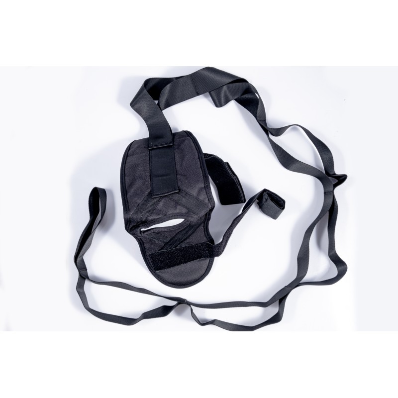 Stretching belt for split training and legs stretching exercises