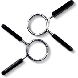 2x Spring barbell clamp 25mm