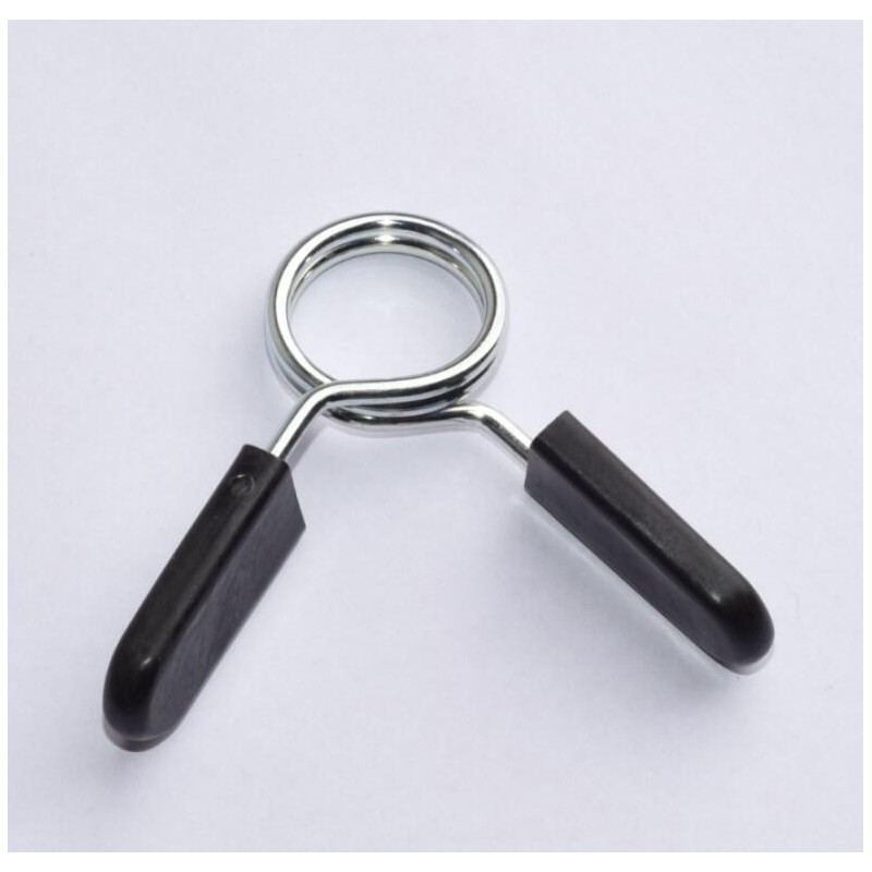 2x Spring barbell clamp 25mm