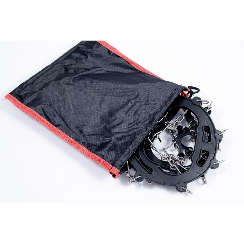 Crampones de montaña para botas de raqueta, 38-45 negro