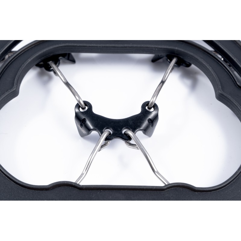 Steigeisen für wandern mit 8 Zähne, 38-45 schwarz