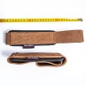 Cowhide leather wrist straps for deadlift