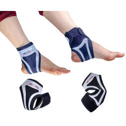 Knöchelbandage, Fußgelenkbandage für Fußball, Laufen und Fitness