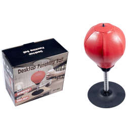 Anti-stress desktop punching ball for boxing with suction cup