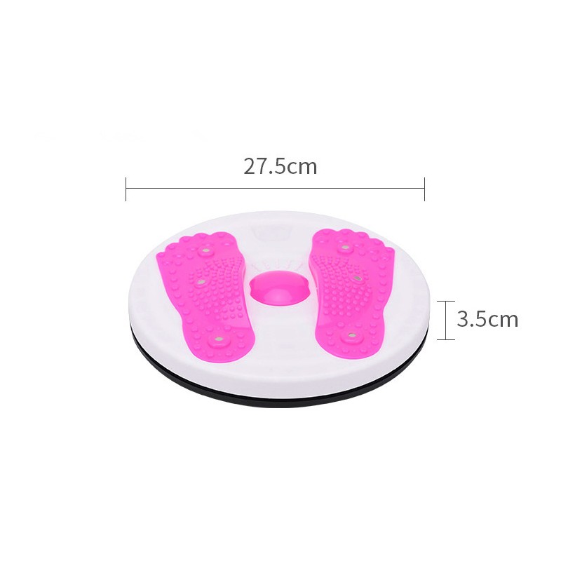 Bauch-Twisting Disc mit Kordelzug für die Taille